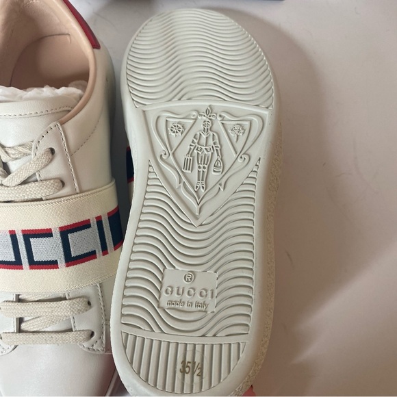 Gucci Ace Sneakers Elastic Band 5.5 NWT - Picture 8 of 10